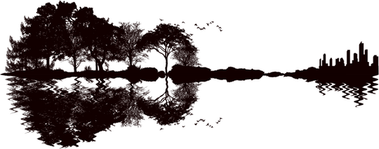 Guitar Silhouette - Music DTF Transfers transfer-kingdom Light Color Design (See Imaging)
