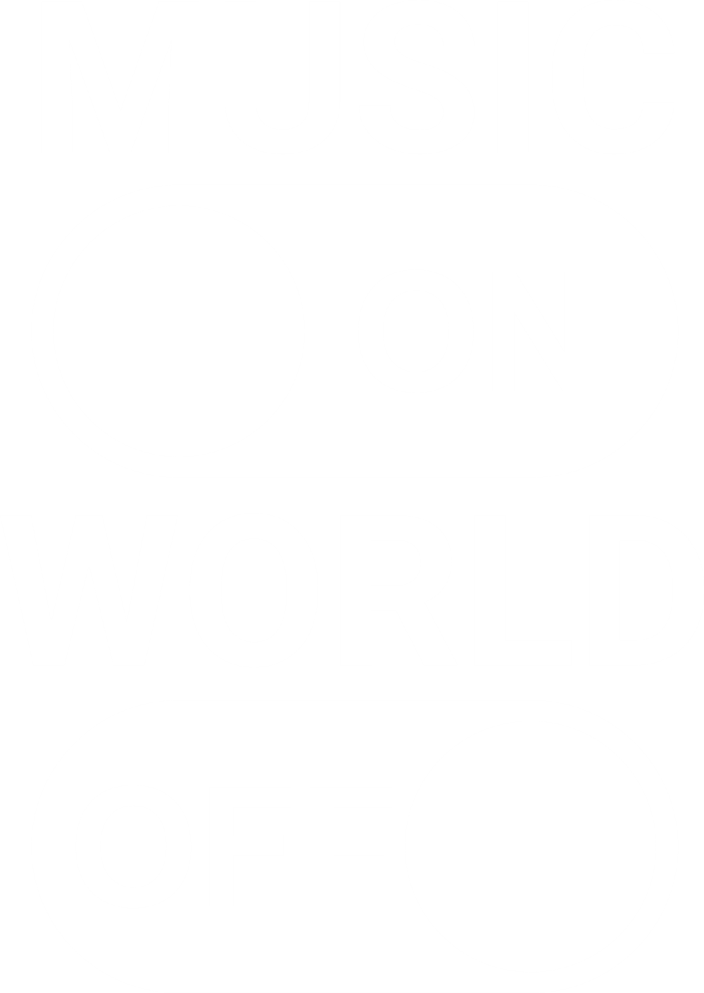 Music On, World Off - Music DTF Transfers transfer-kingdom Light Color Design (See Imaging)