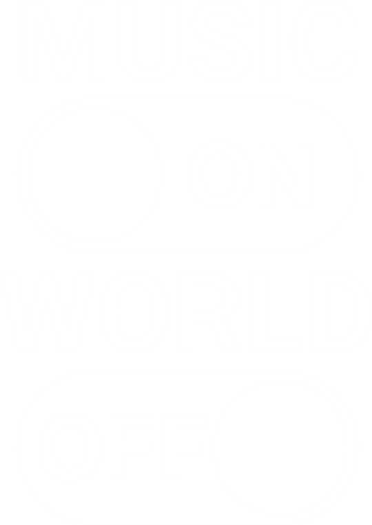Music On, World Off - Music DTF Transfers transfer-kingdom Light Color Design (See Imaging)