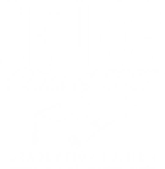 Senior Class Of 2027 Graduation Edition B&W - Senior DTF Transfers