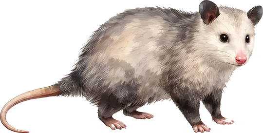 Virginia Opossum - Animals DTF Transfers
