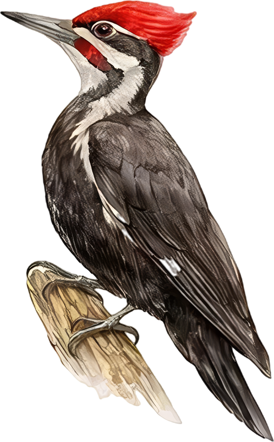 Pileated Woodpecker - Animals DTF Transfers