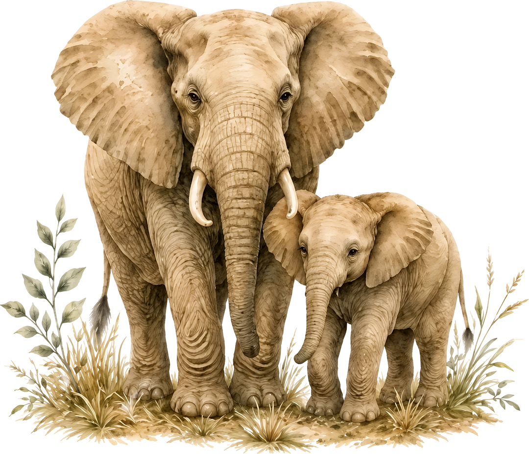 Elephant - Animals DTF Transfers