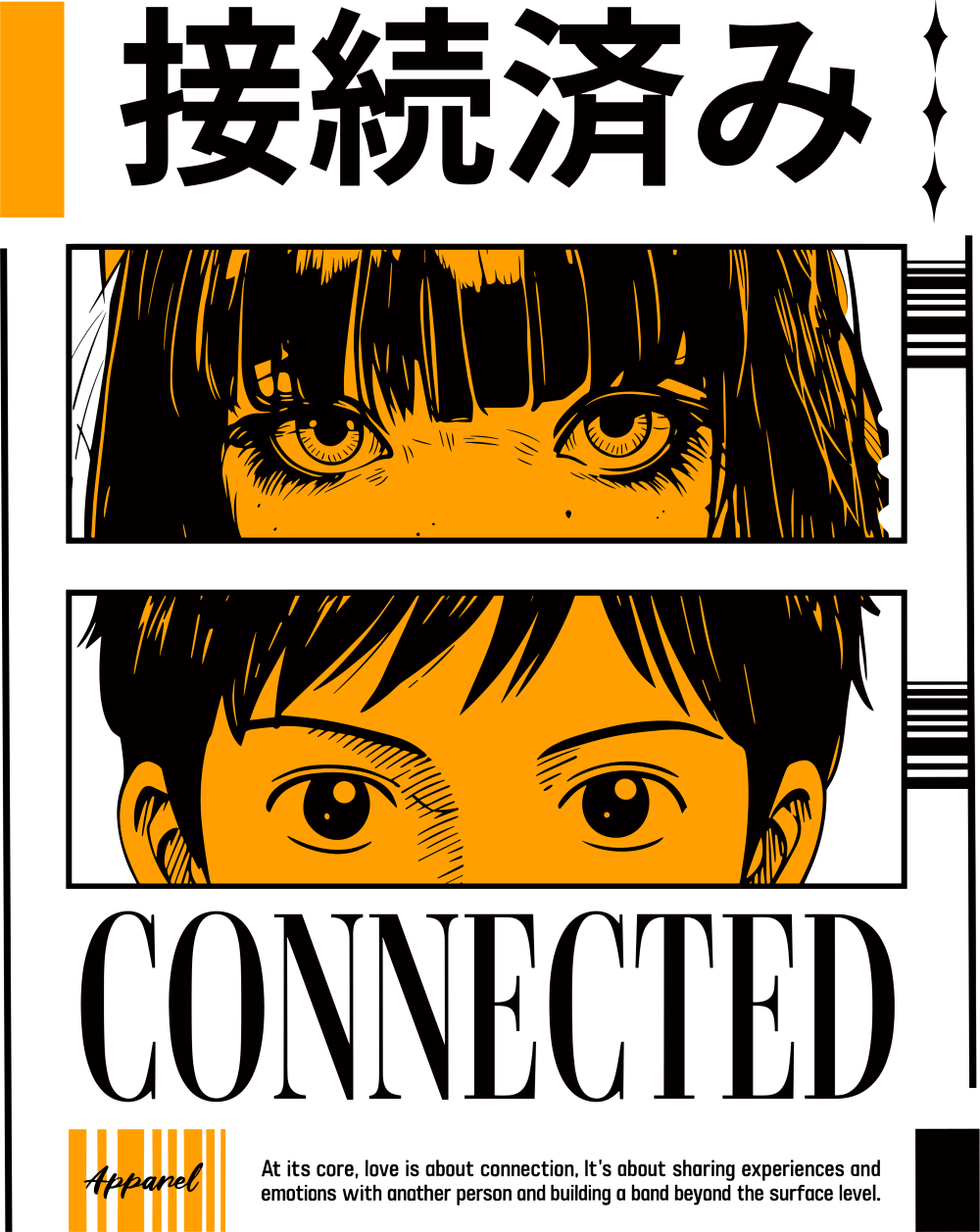 Connected - Anime DTF Transfers