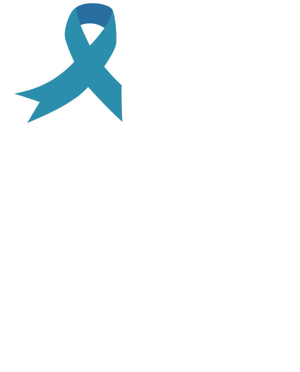 Cancer Is A Big Fat Poopie Head - Cervical Cancer DTF Transfers