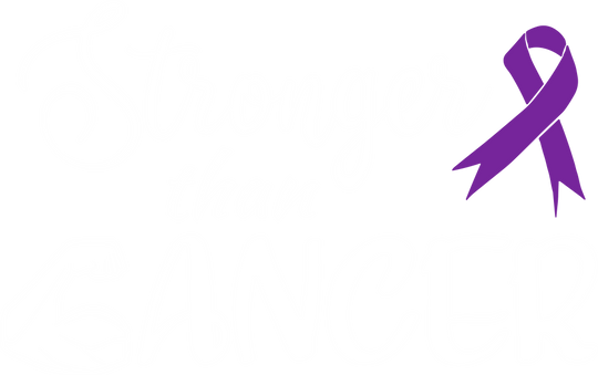 Stronger Than Cancer B&W - Hodgkin's Lymphoma Cancer DTF Transfers