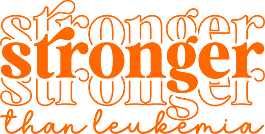 Stronger Than Leukemia, 3 Colors - Leukemia DTF Transfers