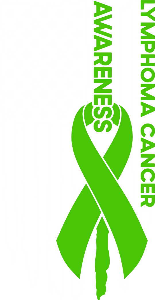 Lymphoma Cancer Awareness, US Flag - Lymphoma DTF Transfers
