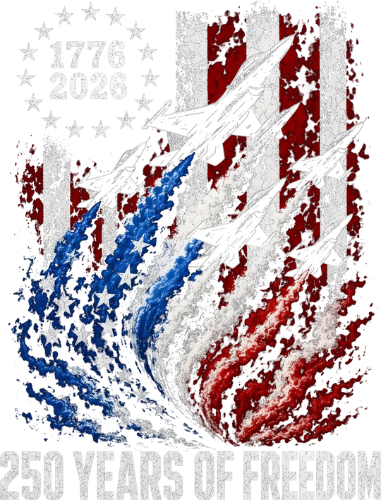 250 Years Of Freedom, 1776-2026 - Air Force DTF Transfers