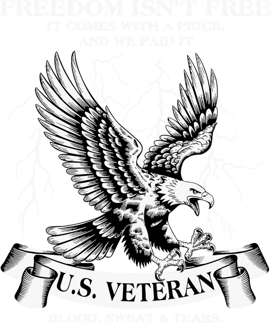 Freedom Isn't Free - Army DTF Transfers