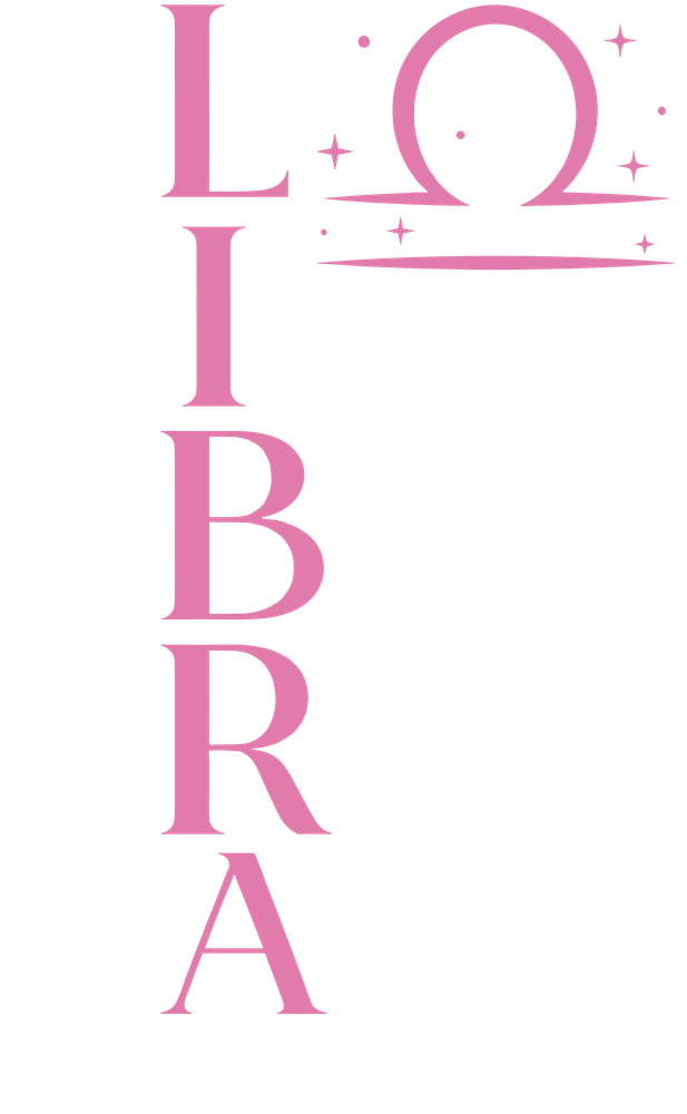 Libra Qualities, Pink - Zodiacs & Horoscopes DTF Transfers