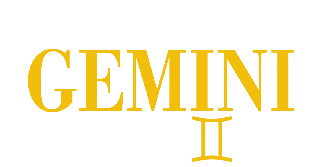 Gemini Qualities, Yellow, Horizontal - Zodiacs & Horoscopes DTF Transfers