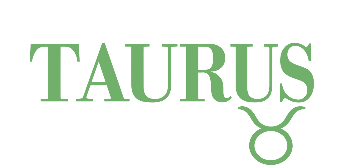 Taurus Qualities, Green, Horizontal - Zodiacs & Horoscopes DTF Transfers
