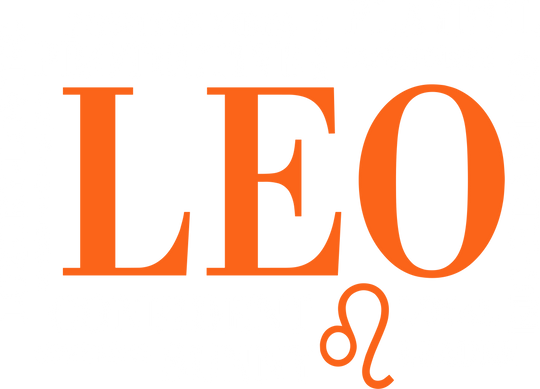 Leo Qualities, Orange, Horizontal - Zodiacs & Horoscopes DTF Transfers