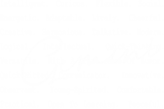 Gemini B&W - Zodiacs & Horoscopes DTF Transfers