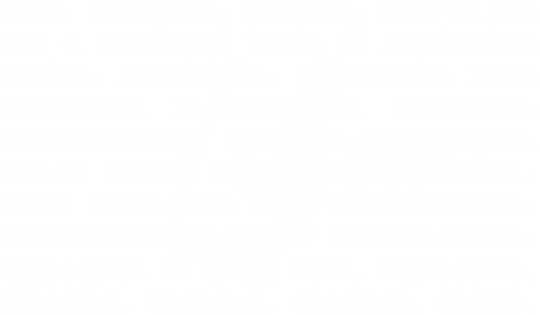 Libra B&W - Zodiacs & Horoscopes DTF Transfers