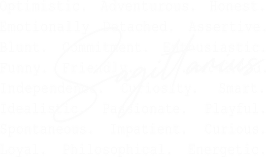 Sagittarius B&W - Zodiacs & Horoscopes DTF Transfers