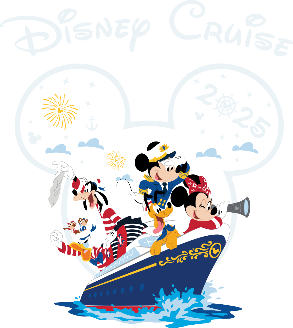 Disney Cruise 2025 - Disney Iron On DTF Transfer