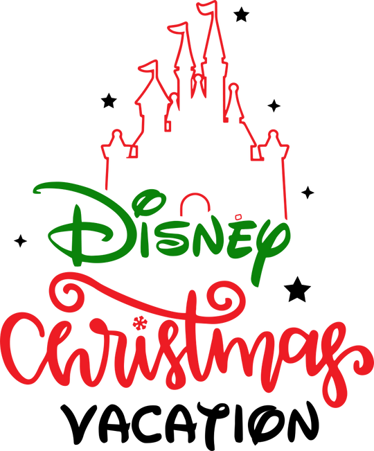 Disney Christmas Vacation - Disney Iron On DTF Transfer