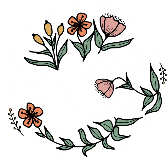 Amazing Grace Flowers - Christianity DTF Transfer