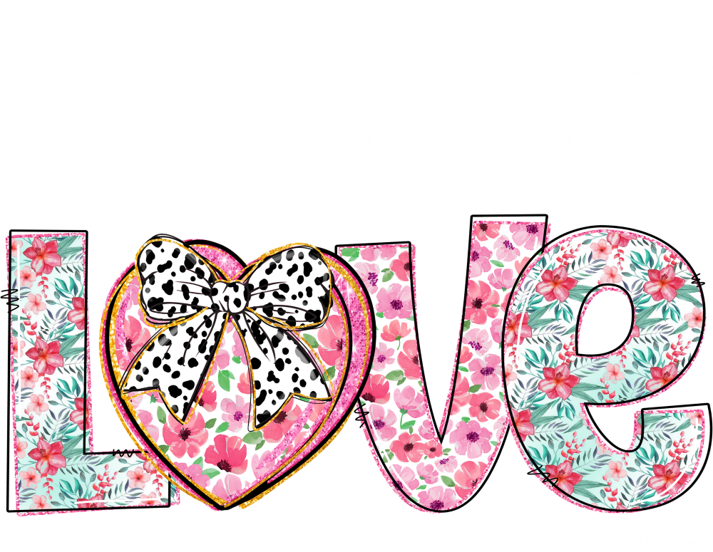 Let All That You Do Be Done In Love - Christianity DTF Transfer