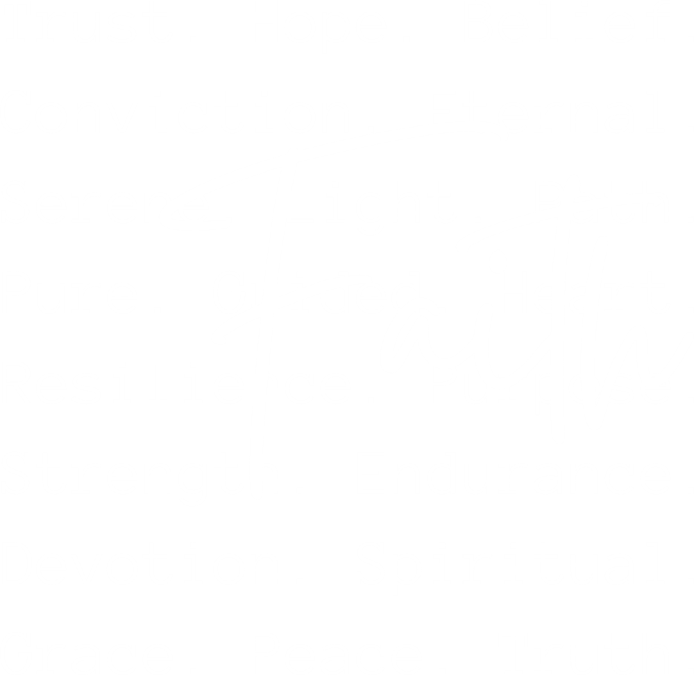Faith B&W - Christianity DTF Transfer