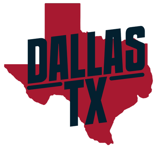 Dallas TX - States & Cities DTF Transfer