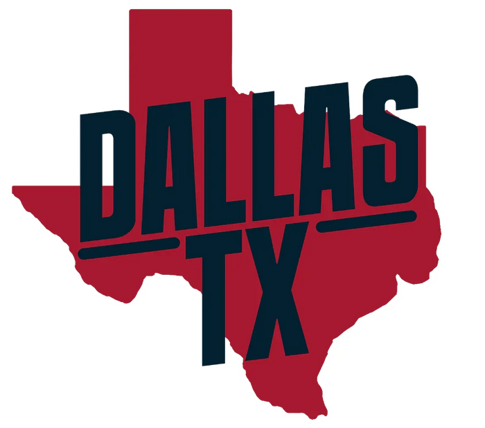 Dallas TX - States & Cities DTF Transfer