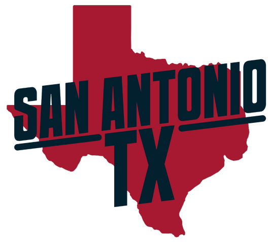 San Antonio TX - States & Cities DTF Transfer