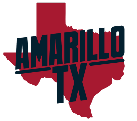 Amarillo TX - States & Cities DTF Transfer