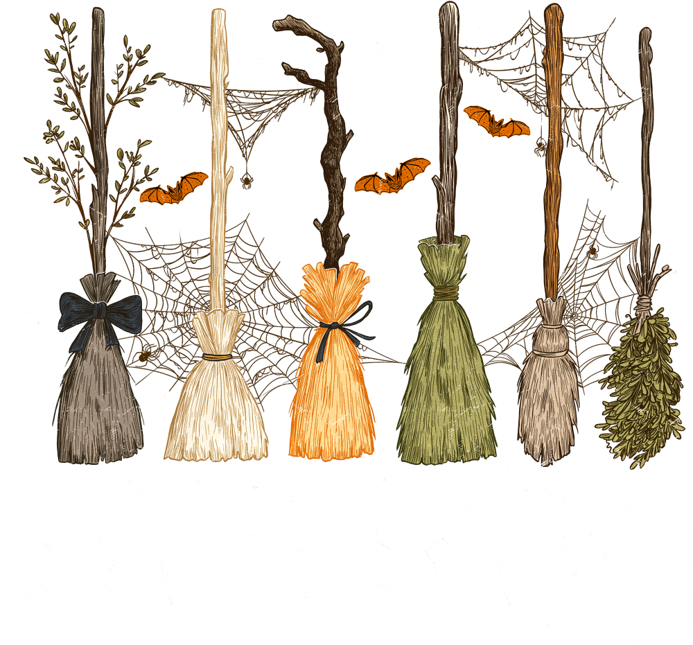 A Girl's Gotta Have Options - Halloween DTF Transfer