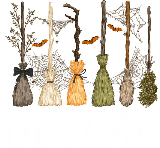 A Girl's Gotta Have Options - Halloween DTF Transfer
