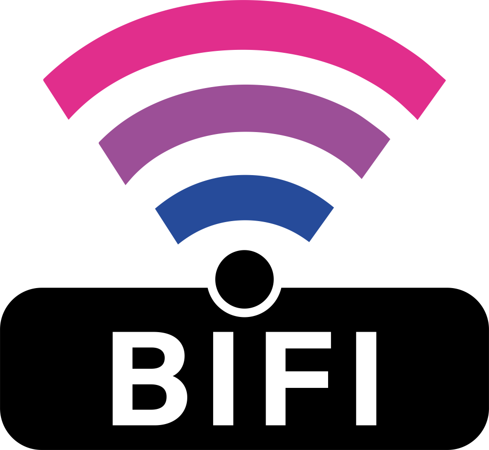 BIFI - Bisexual DTF Transfers transfer-kingdom Dark Color Design (See Imaging)