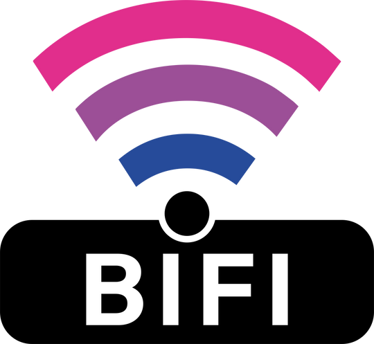 BIFI - Bisexual DTF Transfers transfer-kingdom Dark Color Design (See Imaging)