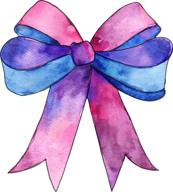 Ribbon - Bisexual DTF Transfers