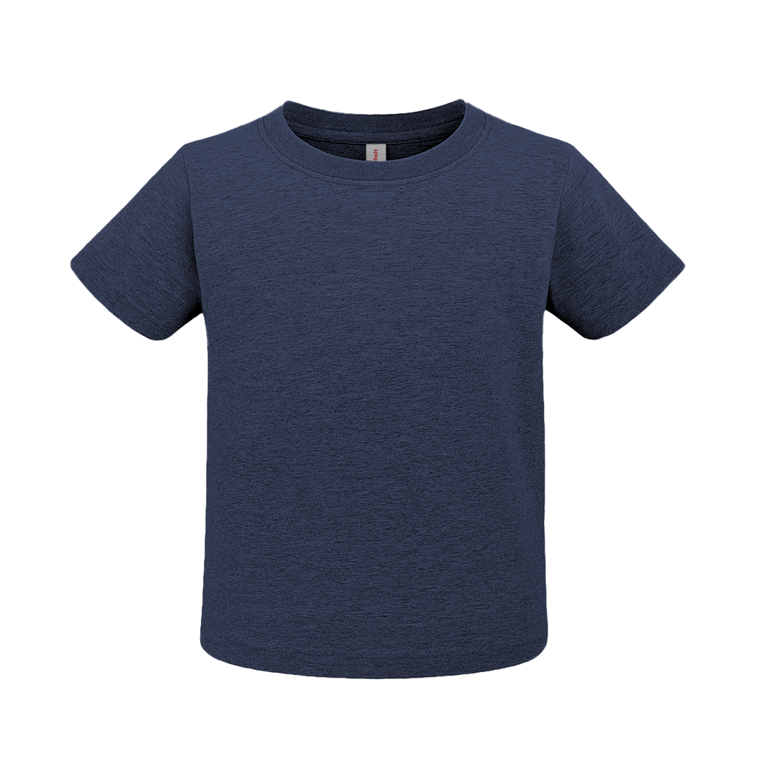 Cottonfelt Blank Unisex Toddler Short Sleeve T-Shirt