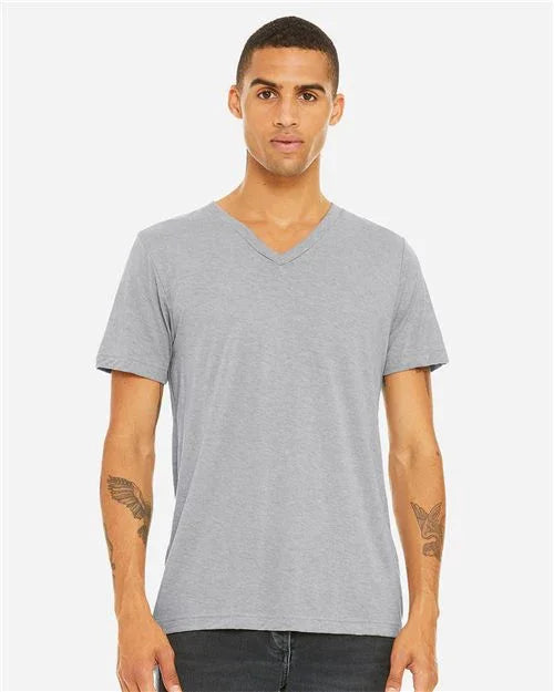 BELLA CANVAS Triblend V-Neck Short Sleeve Tee