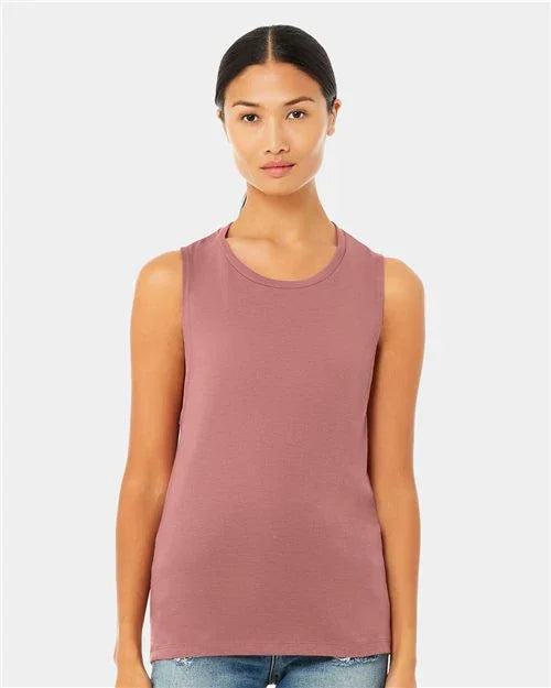 BELLA CANVAS Women's Flowy Scoop Muscle Tank