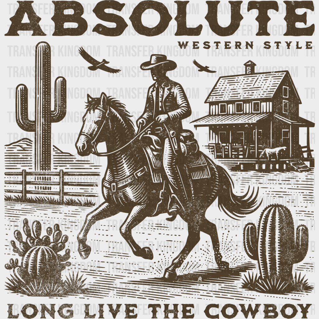 Absolute Western Style Design - Rodeo Dtf Transfers