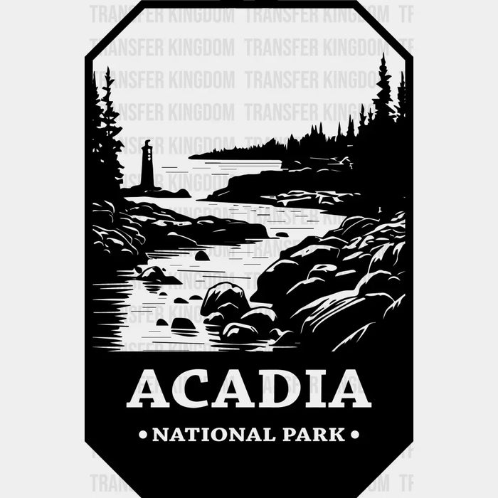 Acadia National Park Design - National Parks DTF Transfers