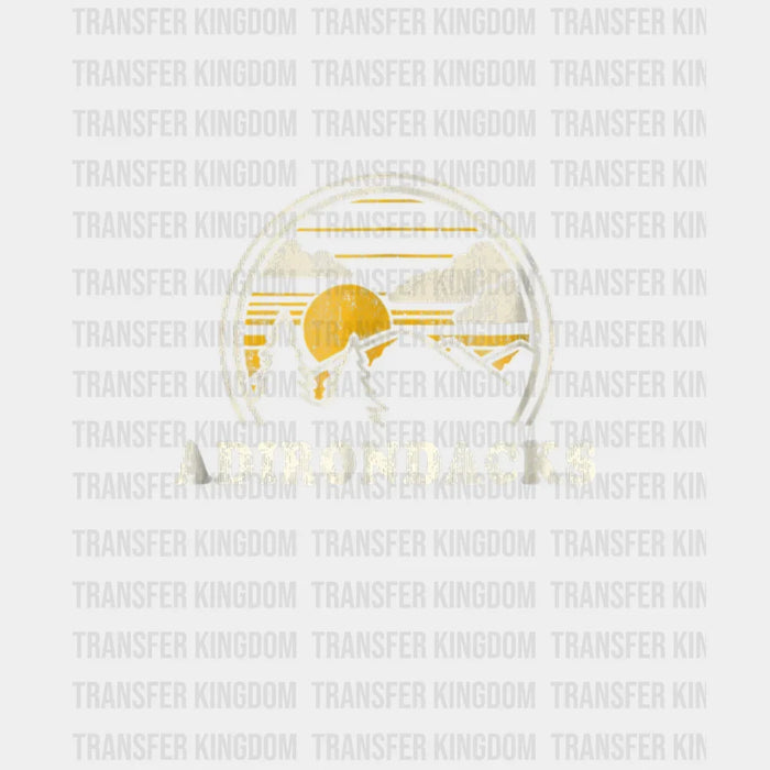 ADIRONDACKS - Camping Design - DTF heat transfer