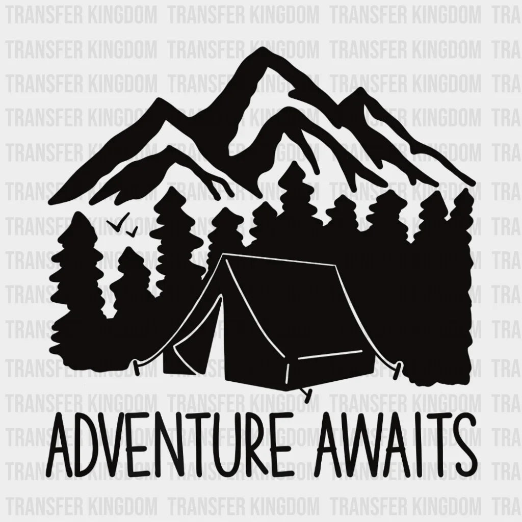 Adventure Awaits Design - Dtf Heat Transfer
