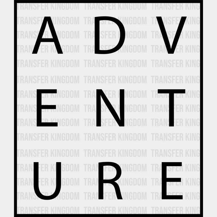 Adventure Group Design - DTF heat transfer