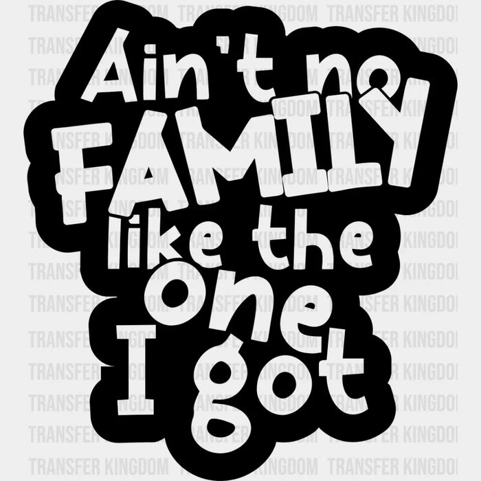Ain't No Family Like I Got - Family Reunion DTF heat transfer