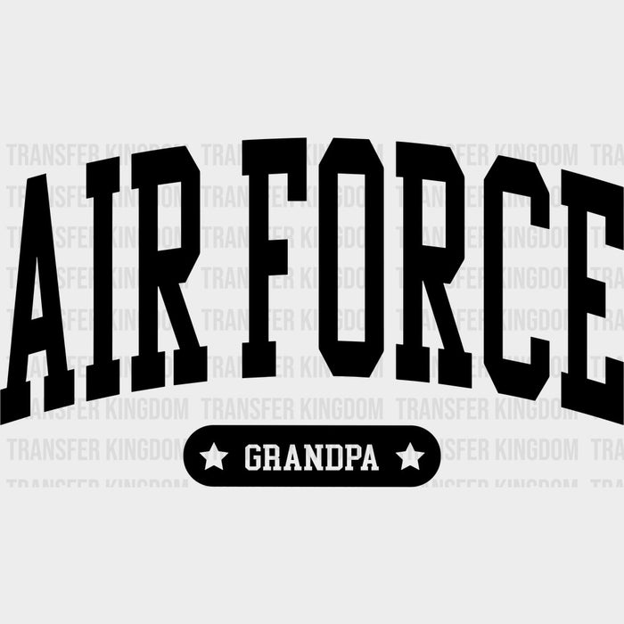 Air Force Grandpa - Air Force DTF Transfers