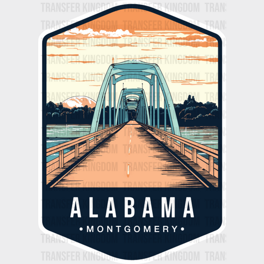 Alabama Montgomery - States & Cities DTF Transfer