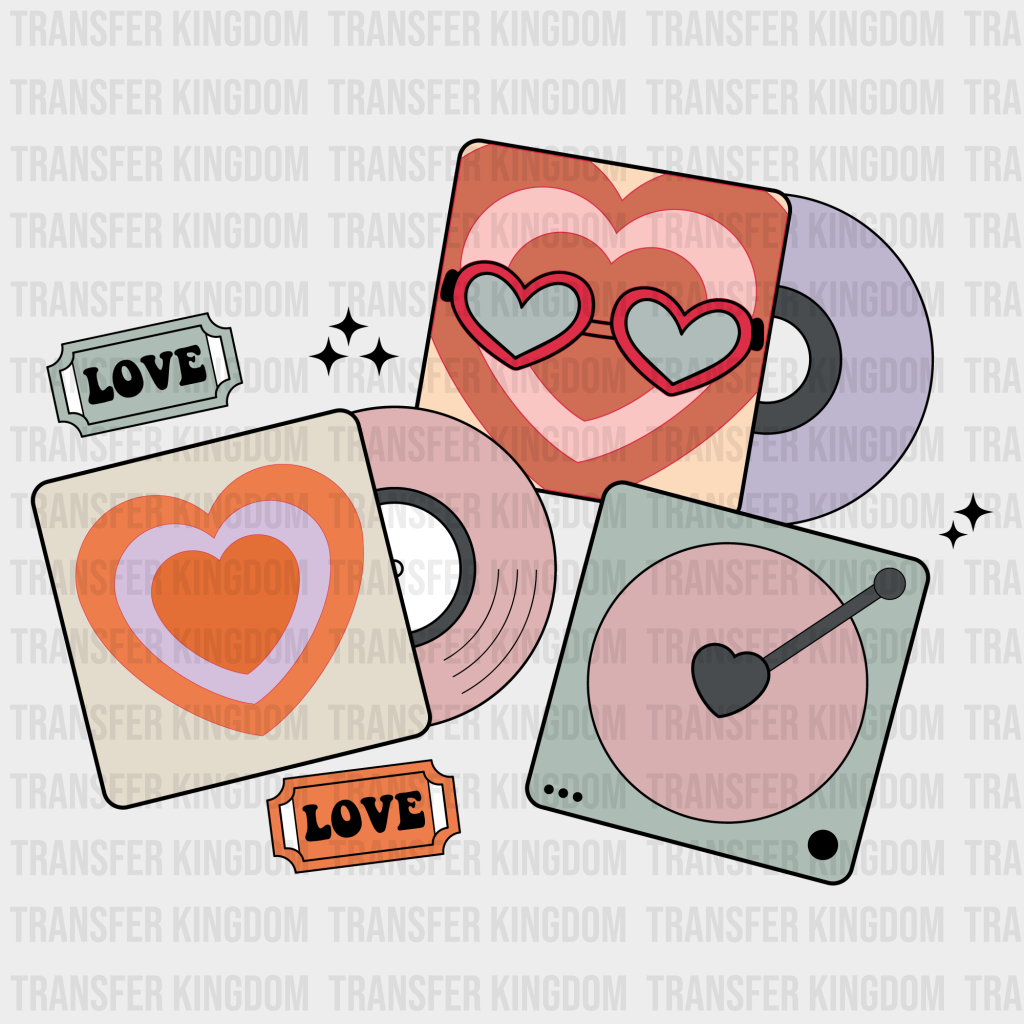 Album Love - Dtf Heat Transfer