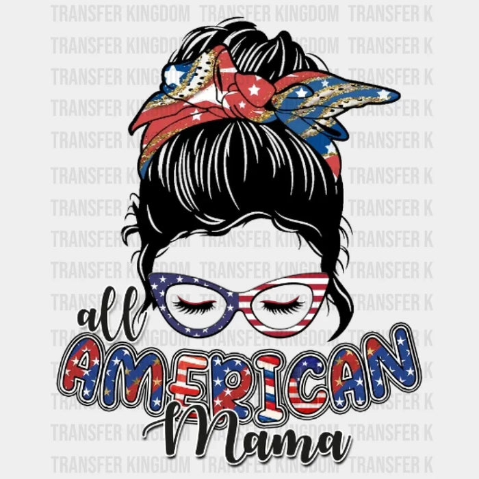 All American Mama Retro - DTF Transfer