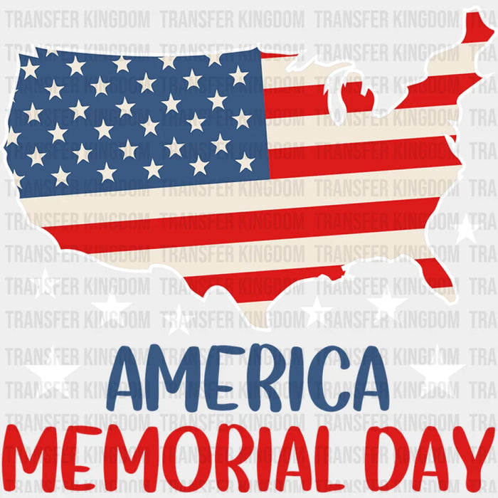 America Memorial Day - Memorial Day DTF Transfer