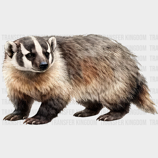 American Badger - Animals DTF Transfers